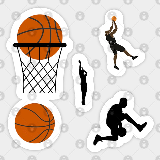 Basketball is My Favorite Season Sticker by Marius Andrei Munteanu